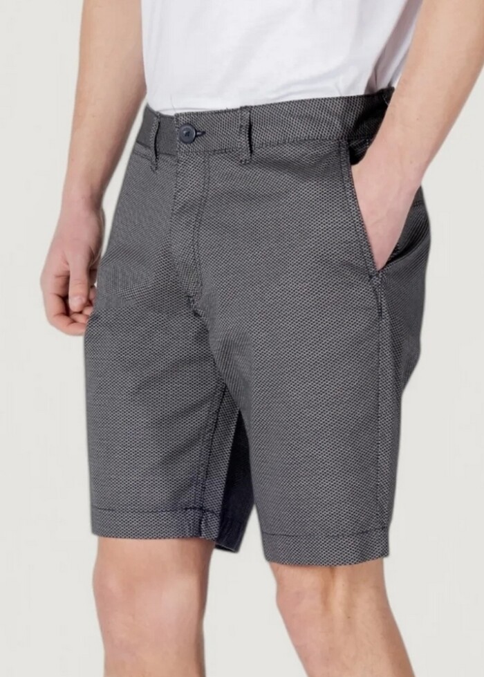 Bermuda ARMANI|Exchange in Cotone Elasticizzato Mocrofantasia - Art. XM000627AF13183FB018 - Blu