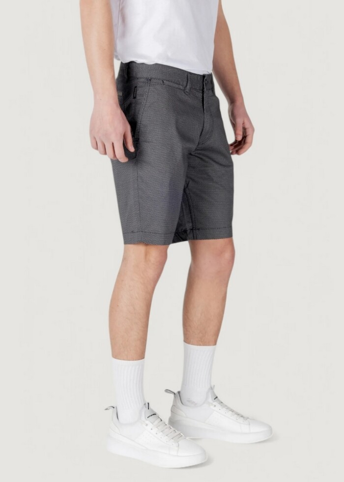 Bermuda ARMANI|Exchange in Cotone Elasticizzato Mocrofantasia - Art. XM000627AF13183FB018 - Blu - immagine 5
