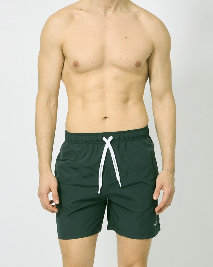 Costume Boxer Unito - ARMANI | Exchange - Art. 953035CC630UB001 - Verde scuro - immagine 2