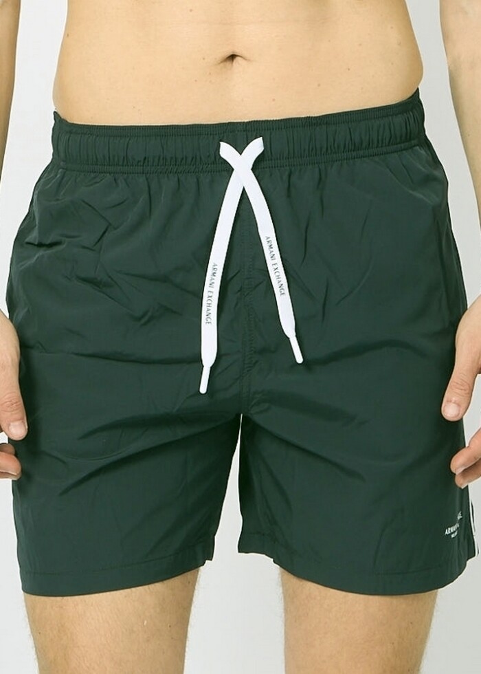 Costume Boxer Unito - ARMANI | Exchange - Art. 953035CC630UB001 - Verde scuro