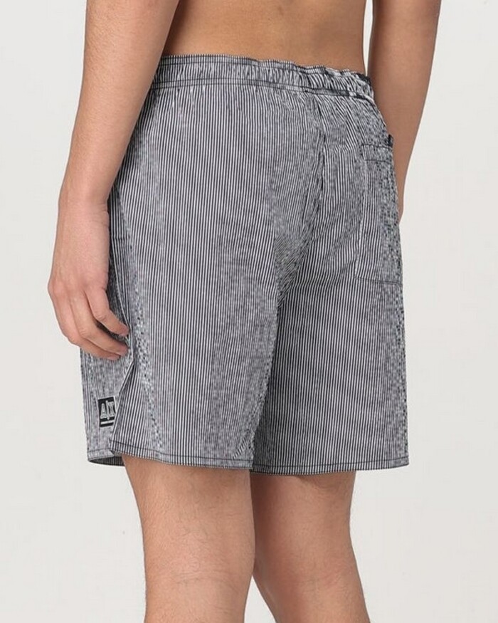 Costume Boxer a Righe - ARMANI | Exchange - Art. XM000829AF13643FB213 - Bianco/Blu - immagine 3