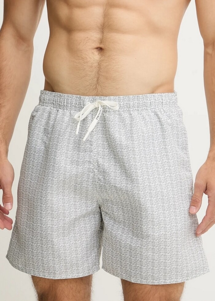 Costume Boxer Logo Microfantasia  - ARMANI | Exchange - Art. XM000833AF13645F0028 - Bianco
