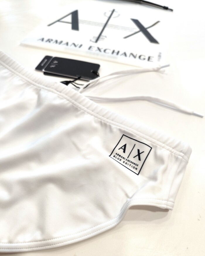 Costume Slip - ARMANI | Exchange - Art. XM000836AF13658U0009 - Bianco - immagine 2