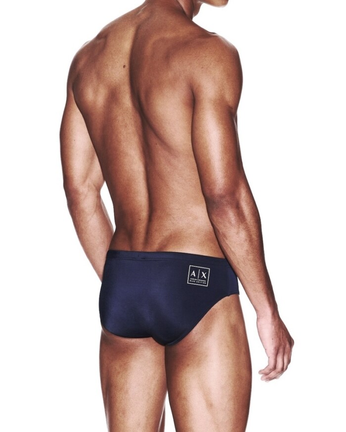 Costume Slip - ARMANI | Exchange - Art. XM000836AF13658UB101 - Blu - immagine 3
